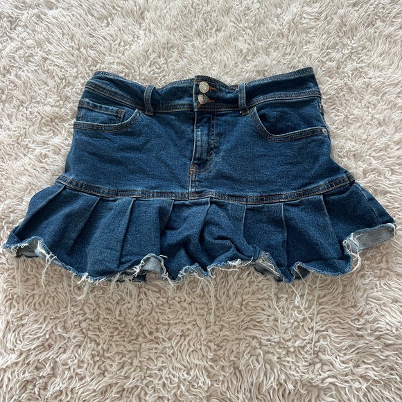wild fable Dresses & Skirts - Wild Fable Demin Flared Skirt